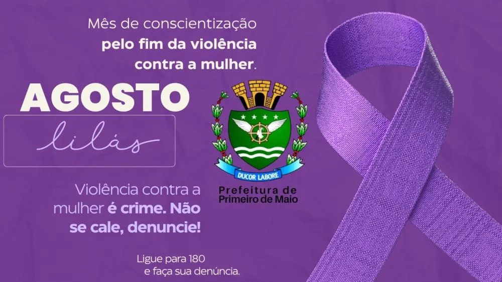 Campanha Agosto Lilas