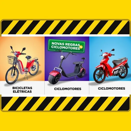 HABILITAÇÃO PASSA A SER EXIGIDA PARA CICLOMOTORES E ELÉTRICOS SEM PEDAL