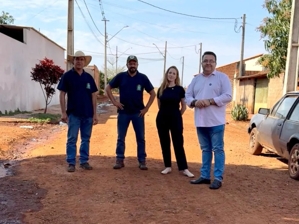 Prefeitura de Primeiro de Maio prepara obras de infraestrutura no distrito de Ibiaci